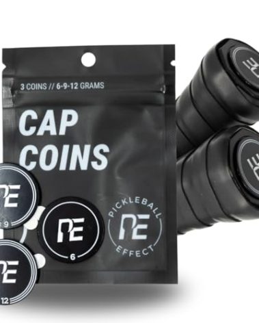Pickleball Effect Cap Coins Weighted Paddle Counterbalance – Enhances Hand Speed and Reduces Head-Heavy Feel for Improved Control