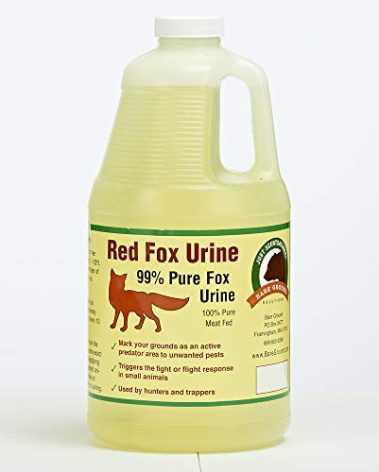 Just Scentsational FU-64 Red Fox Urine for Gardens, Hunters, and Trappers, 64 oz (2 Quarts)