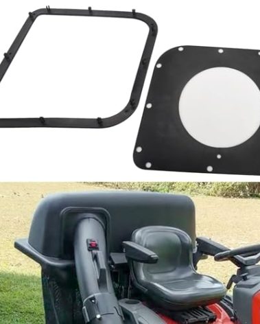 EZYPAK 532192550 Bagger Top Seal w/532192603 Plastic Gasket Cover for Husqvarna 48" 54" Grass Catcher Replaces 192550 917249040