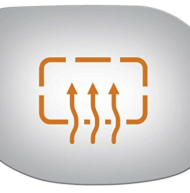 Burco 5368H Convex Passenger Side Power Replacement Mirror Glass Heated for 2009-2014 ACURA TSX