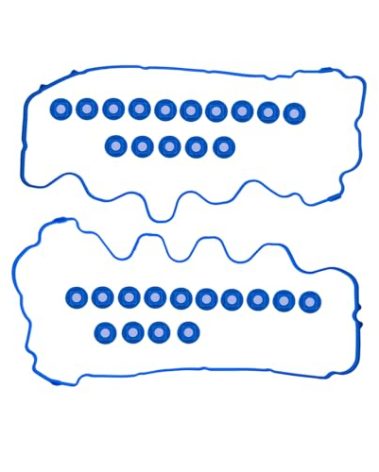 Engine Valve Cover Gasket Set Replacement For 2007-2010 Ford F-150 F-250 F-350 Super Duty Expedition Explorer Mustang Navigator Mountaineer Mark LT 4.6L 5.4L TRITON VS50687R VS50433