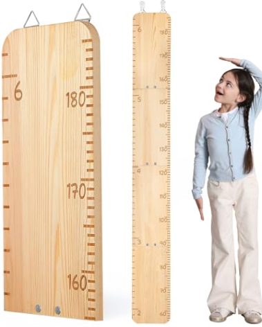Growth Chart for Wall Wooden Height Chart for Kids Unicorn Castle Height Measurement for Wall Kids Height Wall Chart Kids Room Nursery Wall Decor