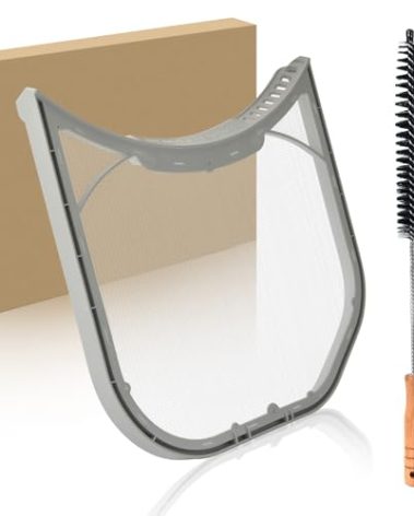 ADQ56656403 Dryer Lint Filter Screen Replacement Compatible With LG WashTowers & Dryer DLGX4201B DLGX4201W WKE100HVA, 11.2" * 10.9" Dryer Lint Filter Trap Screen Strainer 4960837 AP7012980 PS16546780