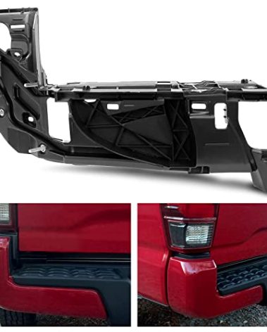 HECASA Rear Bumper Outer Extension Insert Bracket Driver Side LH Compatible with Tacoma 2016-2023 Replacement for TO1104136