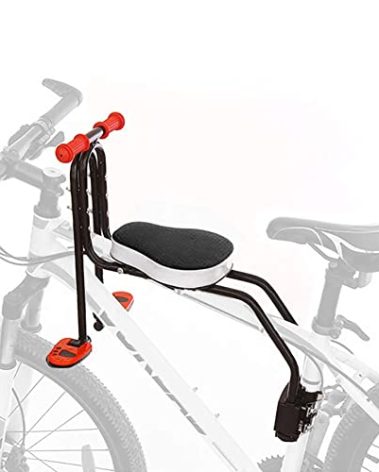Ysong Kids Bike Seat, Child Seat for Adult Bike Suitable for Children 2~6 Years, Front Mount Baby Bike Seat for Adult Bike