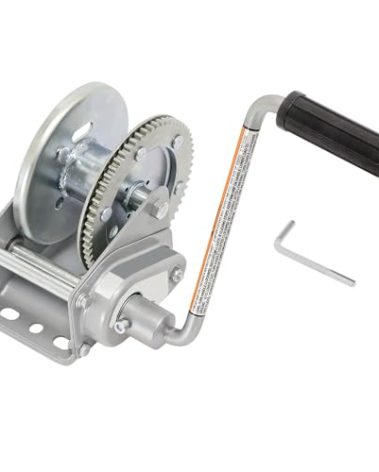 Reese Pro Series KR15000301 Brake Winch, 1,500 lbs. Capacity, No Strap