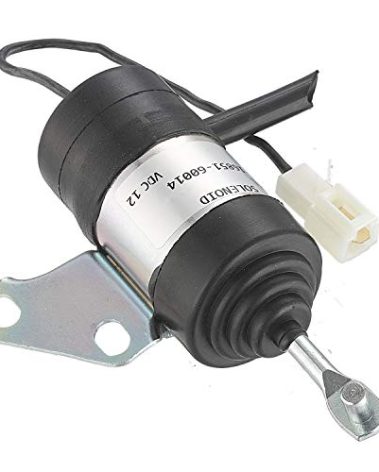 Fuel Shut Off Solenoid 16851-60014 052600-4531 for Kubota BX2230D RTV900R RTV900T B7410D BX1500D BX1800D, Denso BX7410D 12DC