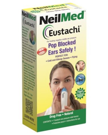 NeilMed Eustachi-Eustachian Tube Exercise-Pop Blocked Ears Safely. Helps Relieve Ear Pressure