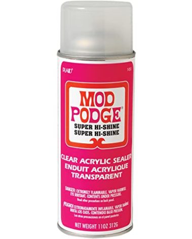 Mod Podge Acrylic Sealer (11-Ounce), 1450 Super Gloss