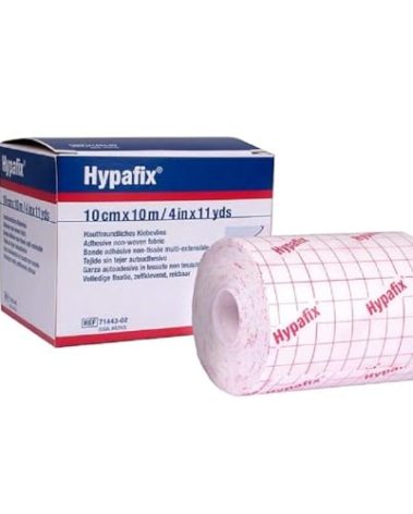 BSN Hypafix Wide-area Dressing Fixation, Roll of Tape, 10cm x 10m (4 in x 11 yds)