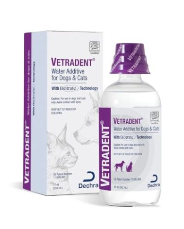 Vetradent® Water Additive for Dogs and Cats, 17 oz