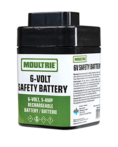 Moultrie MFHP12406 6-Volt, 5-Amp Rechargeable Safety Battery,Multi