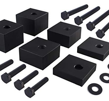 Ohio Diesel Parts Front Driver Seat Spacer Adjustable Lift Kit for Chevy Silverado/GMC Sierra 1500, 2500, 3500 Trucks 2020+