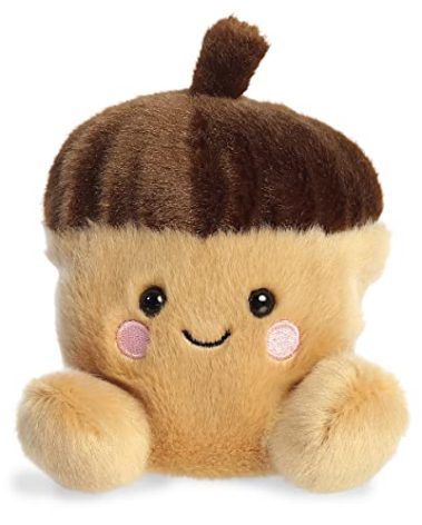 Aurora® Adorable Palm Pals™ Oak Acorn™ Stuffed Animal - Pocket-Sized Play - Collectable Fun - Brown 5 Inches