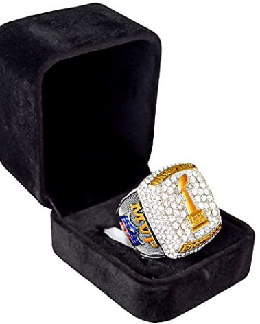 Spire Designs Fantasy Football Championship Ring - FFL Ring with Display Box (11)