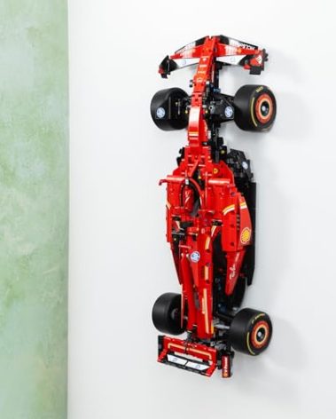 Brickify Wall Mount Bracket Compatible With Lego Technic Ferrari SF-24 42207 - Securely Display Your Car - Lego Set NOT Included