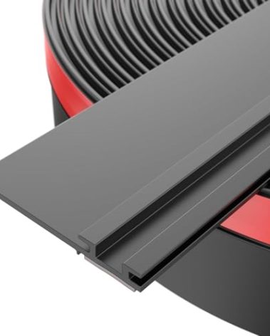 RVGUARD 40FT RV Slide Out Seal with Strong Adhesive Tape, Waterproof RV Seal Replacement for RVs, Travel Trailers and 5th Wheels, I-Shaped