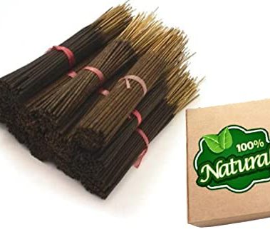 Yajna-Frankincense-and-Myrrh 100%-Natural-Handmade-Hand-Dipped-Incense-Sticks Organic-Chemicals-Free for-Purification-Relaxation-Positivity-Yoga-Meditation The-Best-Woods-Scent (500 Sticks (750GM))