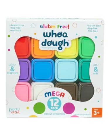 Whoa Dough Air Dry Clay Mega 12 Pack by Chuckle and Roar
