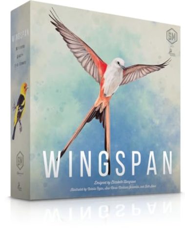 Stonemaier Games: Wingspan (Base Game) by Elizabeth Hargrave | A Relaxing, Award-Winning Strategy Board Game About Birds for Adults and Family | 1-5 Players, 70 Mins, Ages 14+