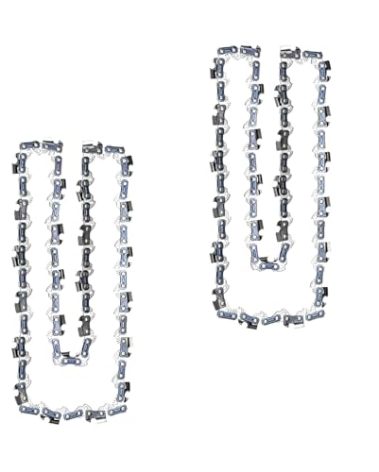 10 Inch Chainsaw Chain S40, 10 Inch Pole Saw Compatible with Sunjoe SWJ803E/SWJ807E, Oregon, Remington, Echo, Craftsman, Poulan, Worx, Greenwork, 3/8" LP Pitch .050" Gauge 40 Drive Links