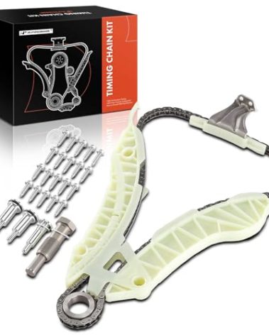 A-Premium Engine Timing Chain Kit W/Sprocket [fits DOHC, 4Cyl 1.6L] Compatible with Mini Cooper Countryman [R60] 2011-2016, Cooper 2007-2015, Cooper Paceman [R61] 2013-2016, Replace# 11311439853