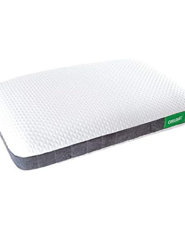 Cariloha Luxurious Cooling Classic Pillow | Standard | White | 32"x20" | Viscose Material | Naturally breathable, Hypoallergenic, and Moisture wicking