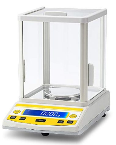CGOLDENWALL Digital Analytical Balance High Precision Scale Digital Electronic Balance Scale for Laboratory Pharmacy 110V (300g 1mg)