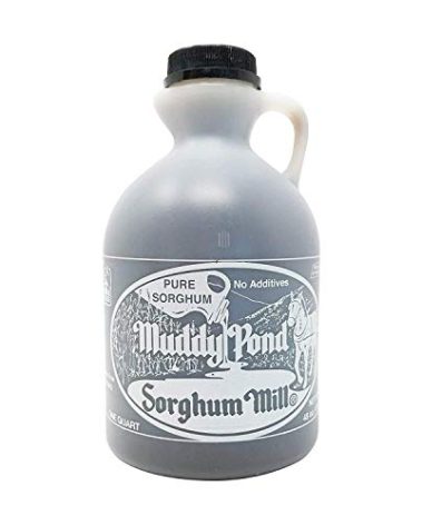 Muddy Pond Sorghum Mill - Pure Sorghum Syrup - No Additives, Non-GMO and Gluten Free 48oz