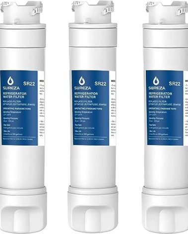 Refrigerator Water Filter Compatible with Frigidaire EPTWFU01, EWF02, Pure Source Ultra II, 3PACK1