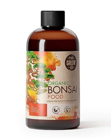 8oz Bonsai Fertilizer Liquid - Organic Bonsai Food Liquid Fertilizer for Long Term Health - Gentle Plant Food for Indoor and Outdoor Use, Promotes Robust Growth, Strong Stems and Beautiful Blooms