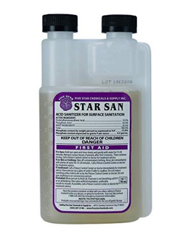 Five Star - Star San - 16 Ounce - Brew Sanitizer High Foaming Acid Anionic