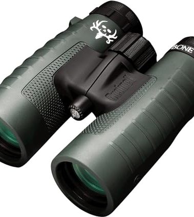 Bushnell Binocular Bundle: Trophy XLT 10x42 Binoculars (Bone Collector Edition) + Deluxe Binocular Harness