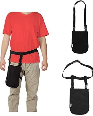 Catheter Bag Urinary Drainage Foley Catheter Bag Cover Holder Dual-Use Urine Drain Leg Bag With Adjustable Waist And Shoulder Belts