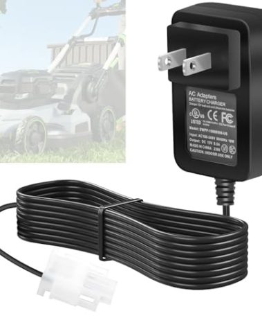 ZHIXING 587007101 Lawn Mower Battery Charger - 12v Charger Per Compatible with Husqvarna Craftsman Sears 532190097 HD725FE, HU675FE, HU725E, XT722FE, HU725AWDEX, PR25Y21RKP 428626