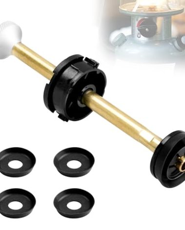 Camping Lantern & Stoves Replacement Parts – Universal Plunger Metal Part, Plunger Pump Repair Kit 242J5201 – Compatible with Coleman Dual Fuel Lantern & Camping Stoves