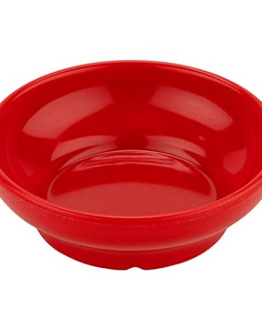 G.E.T. SD-05-R Melamine Salsa / Queso Ramekin Dish, 5 Ounce, Cobalt Red (Set of 12)