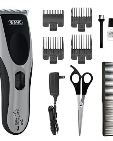 Wahl Easy Pro for Pets, Rechargeable Dog Grooming Kit – Electric Dog Clippers for Dogs & Cats with Fine to Medium Coats - Model 9549