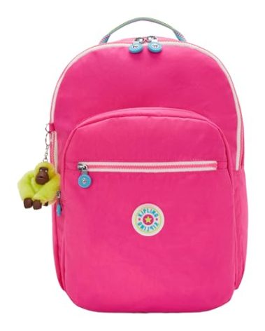 Kipling Women's Seoul 15" Laptop Backpack, Durable, Roomy with Padded Shoulder Straps, Built-In Protective Sleeve