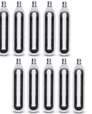Byrna 12 Gram CO2 + Oiler Cartridges | 10 Count Pack | for Byrna LE/HDXL/SDXL and TCR - (9 CO2 + 1 Oiler Cylinders)