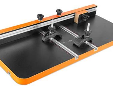 WEN DPA2513 24-by-12-Inch Drill Press Table with an Adjustable Fence and Stop Block