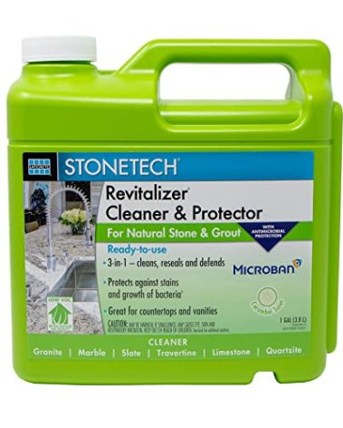 STONETECH Revitalizer Cleaner & Protector, 1 Gallon (3.8L) Bottle, Cucumber Scent