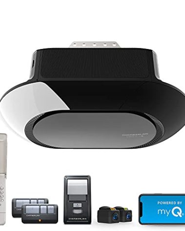 Chamberlain B4603T MYQ Smart Garage Door Opener, Ultra Quiet Belt Drive, 3/4-HP Motor - Quantity 1