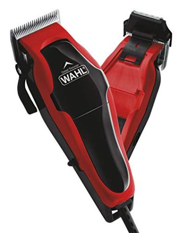Wahl USA Clip ‘N Trim 2 in 1 Corded Hair Clipper with Pop Up Trimmer Kit, The Perfect Hair Clippers for Men’s Haircuts and Long Beard Touch Up Grooming – 79900-1501P