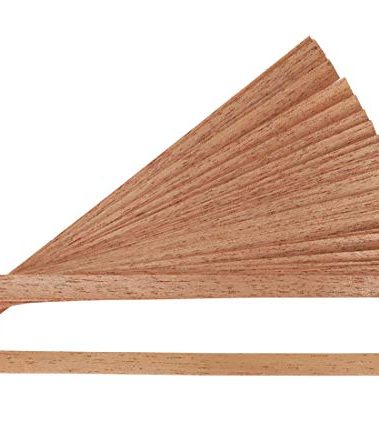 Woho 120 Packs Spanish Cedar Cigar Lighter Cedar Wood Spills Strips Sticks, Cigar Matches for Cigar Lighting, Pipe Smoking Accessories and Humidor for Tupperdor Cigar Box Tray Jar and Case(0.01"Thick)
