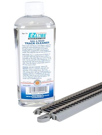 Bachmann Industries Trains Track & Rail Cleaner (6 fl.oz) - for Use with All Scales for 168 months to 1200 months