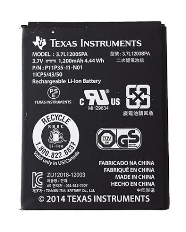 Rechargeable Battery for TI Nspire CX, TI Nspire CX CAS (NEW MODEL)