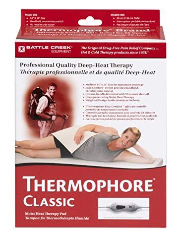 Thermophore Classic Moist Heating Pad Size Medium 14" x 14" - Model 056