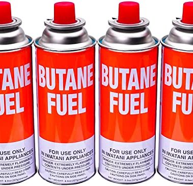 Iwatani Butane Fuel Canister 4 Pack
