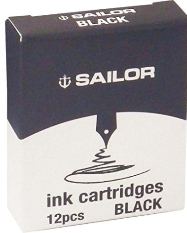 Sailor Jentle Black Ink Cartridge